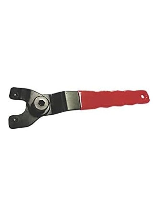 Adjustable Grinder Key Spanner Red/Black 
