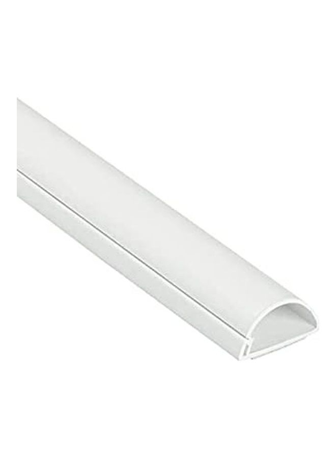 Cable Raceway On-Wall Cord Cover White 30x15mm