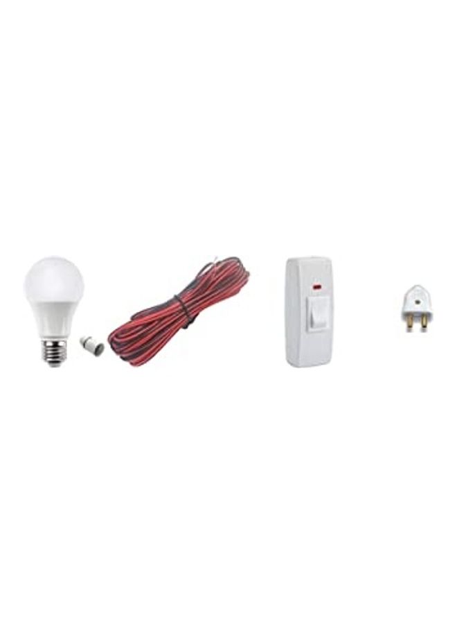 طقم مصابيح LED كاملة متعدد الألوان 10سم