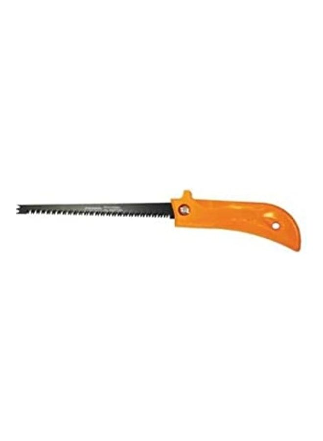 2-In-1 Augar And Gypsum Saw Black/Orange 8inch