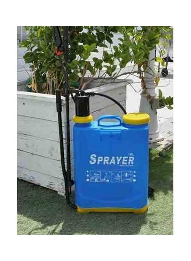 Backpack High Capacity Manual Pressure Sprayer Blue/Black/Yellow 50.01x44.30x22.73cm - Image 2