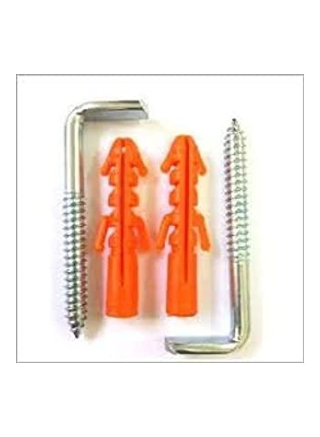 Water Heater Screw Kit With Nylone Plug Orange/Silver 