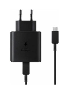 Samsung 45W Fast Charging Travel Adapter with USB-C Cable black  - Image 2