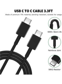 Samsung 45W Fast Charging Travel Adapter with USB-C Cable black  - Image 3