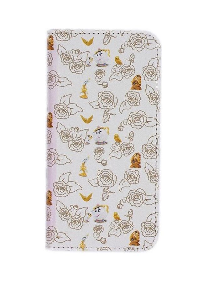 ديزني غطاء حماية بتصميم كتاب قابل للطي لهاتف أبل آيفون 7/8/SE متعدد الألوان - Image 1