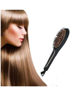 sokany BR-1030i Thermal Hair Straightening Brush For Salon Level Hair Straightening Black  - Image 3