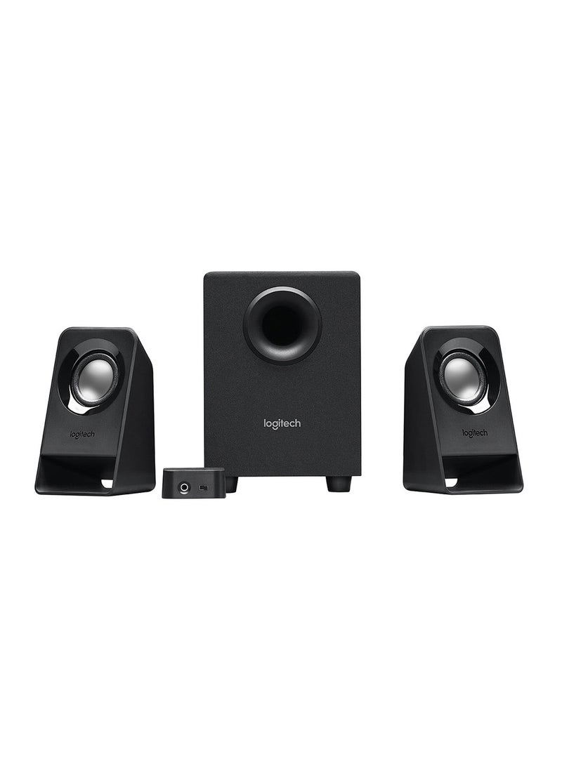 Logitech SPEAKER Z213 MUTIMEDIA ANALOG UK Black  - Image 1