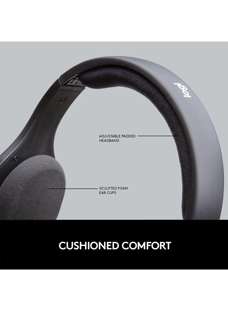 Logitech - H800 Wireless Bluetooth Headsets Black - Image 1