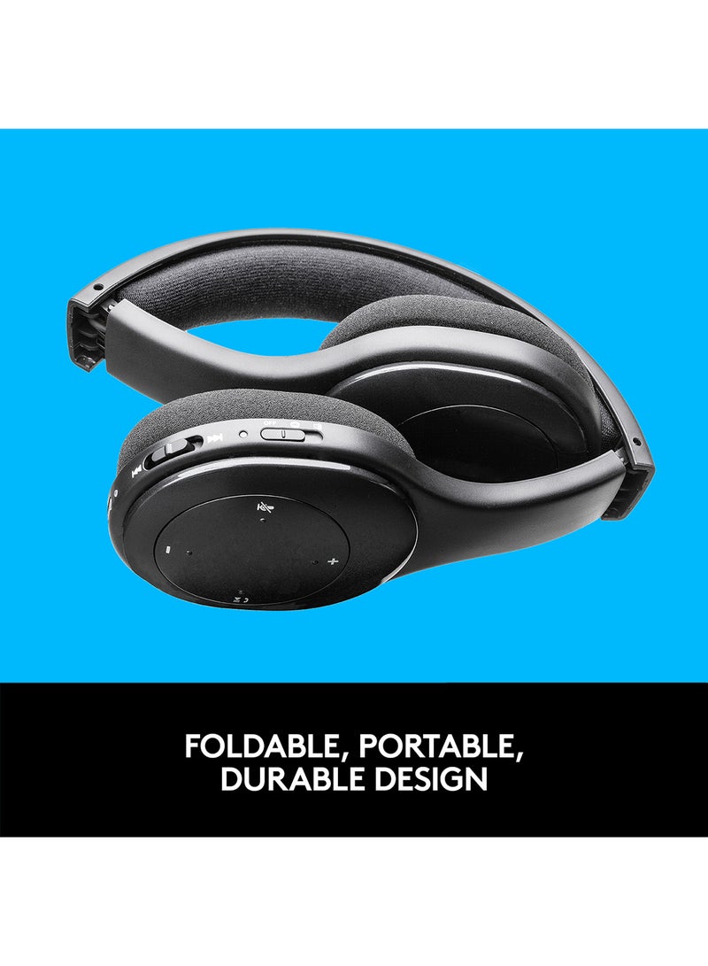 Logitech - H800 Wireless Bluetooth Headsets Black - Image 1