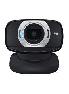 Logitech C615 Full HD Webcam - 1080p HD External USB Camera for Desktop or Laptop, 360-degree rotation,Autofocus, PC or Mac Black/Silver  - Image 1