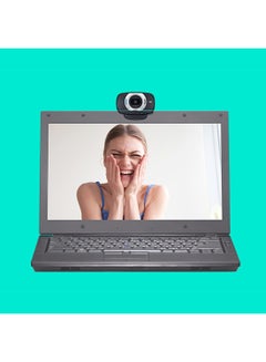 Logitech C615 Full HD Webcam - 1080p HD External USB Camera for Desktop or Laptop, 360-degree rotation,Autofocus, PC or Mac Black/Silver  - Image 5