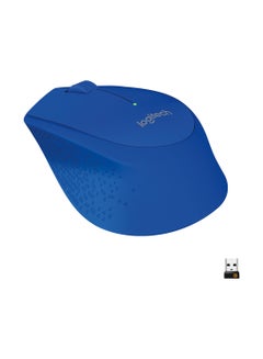 Logitech M280 Wireless Mouse, 2.4 GHz With USB Nano Receiver, 1000 DPI Optical Tracking, 3 Buttons, 18 Month Life Battery, PC / Mac / Laptop Blue  - Image 1