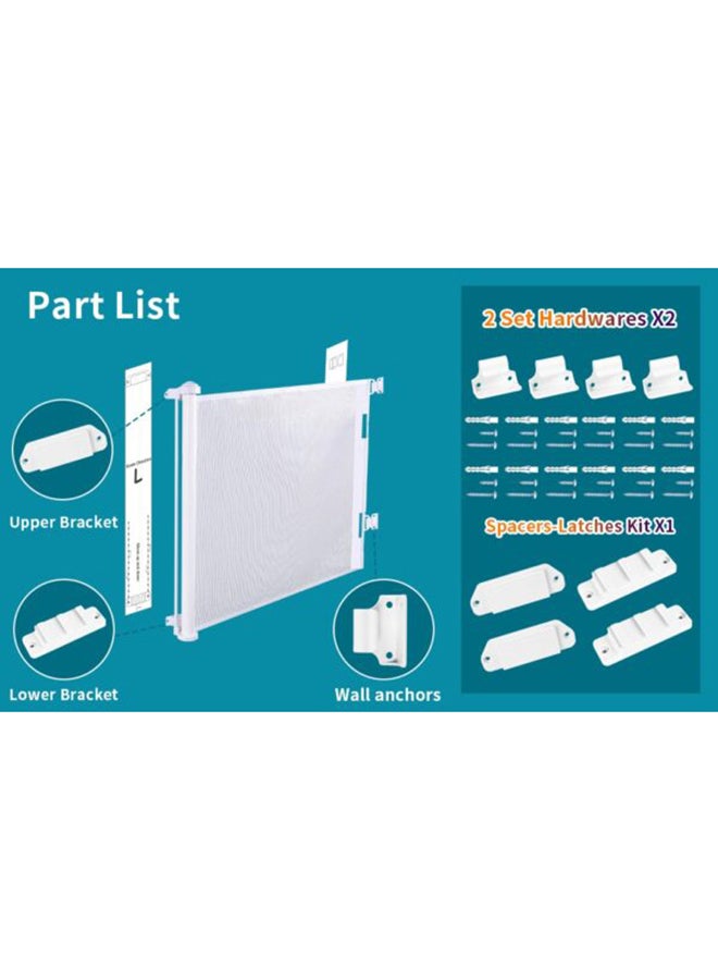 Chuku.me Retractable Baby Safety Gate - Image 4