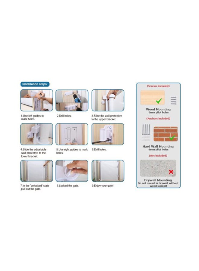 Chuku.me Retractable Baby Safety Gate - Image 5