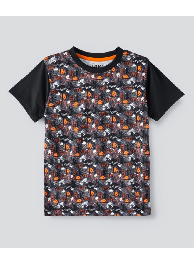 JAM Printed Crew Neck T-Shirt Multicolour - Image 1