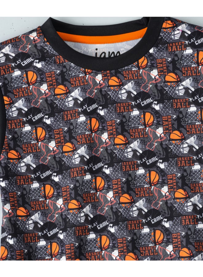 JAM Printed Crew Neck T-Shirt Multicolour - Image 3