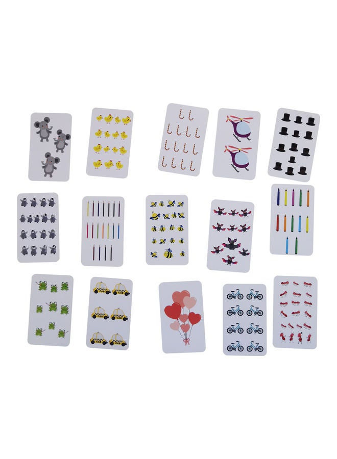 Little Kitabi Kid's Learning Arabic Numbers  40 Flash Cards 14x9cm - Image 2