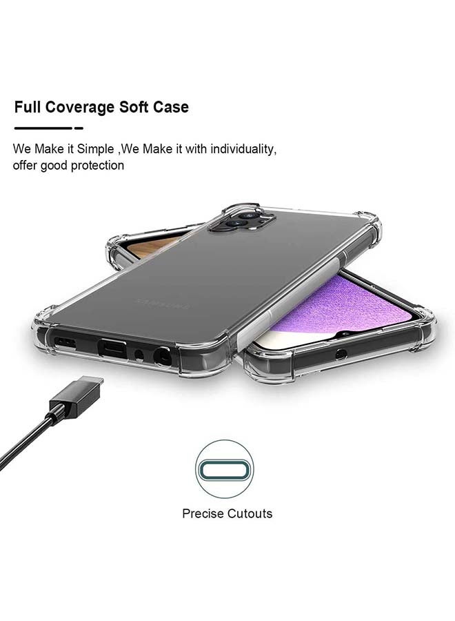 ثيودور غطاء حماية واق لهاتف سامسونج جالاكسي A32 5G شفاف. - Image 4