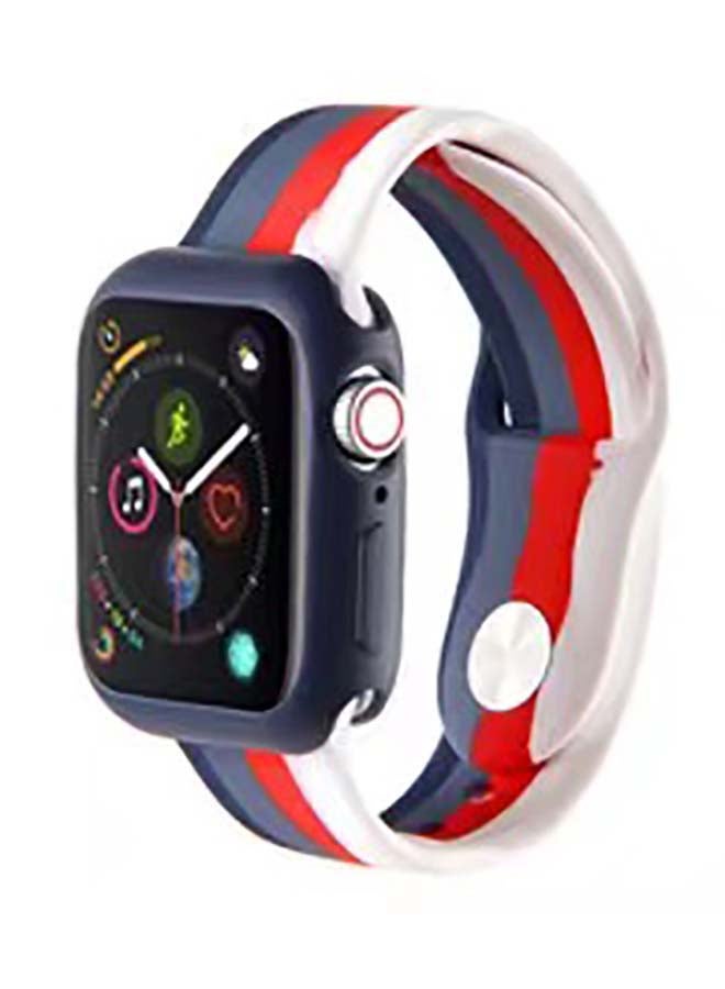 Theodor Replacement Watch Band 3/2/1 42mm For Apple Watch Series 7/6/SE/5/4 44mm Multicolour  - Image 1