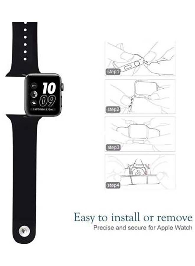 Theodor - Replacement Watch Band 3/2/1 42mm For Apple Watch Series 7/6/SE/5/4 44mm Multicolour - Image 1