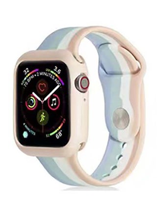 Replacement Watch Band For Apple Watch Series 3/2/1 42mm 7/6/SE/5/4 44mm Multicolour - v1633251891/N51071344A_1