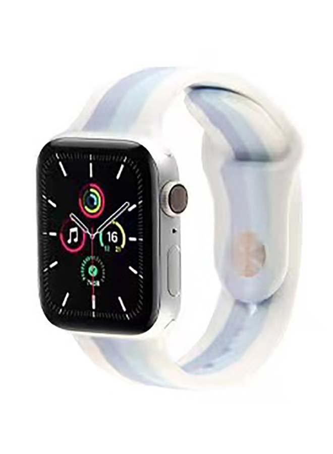Theodor Replacement Watch Band 3/2/1 42mm For Apple Watch Series 7/6/SE/5/4 44mm Multicolour  - Image 1