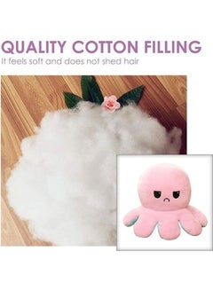 XiuWoo Double-Sided Flip Stuffed Octopus Plush Doll For Kids, Pack of 1, 3+ Years 20cm  - Image 3