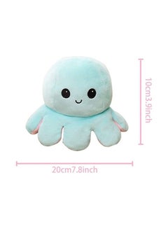 XiuWoo Double-Sided Flip Stuffed Octopus Plush Doll For Kids, Pack of 1, 3+ Years 20cm  - Image 4