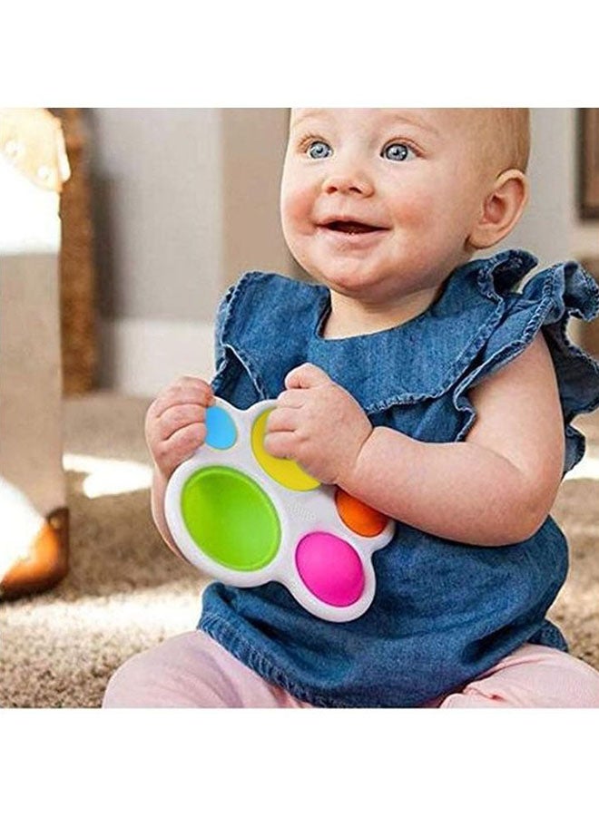 XiuWoo Pop Bubble Durable Silicone Sensory Fidget Toy Playset For Kids And Adults 12.5x14cm  - Image 4