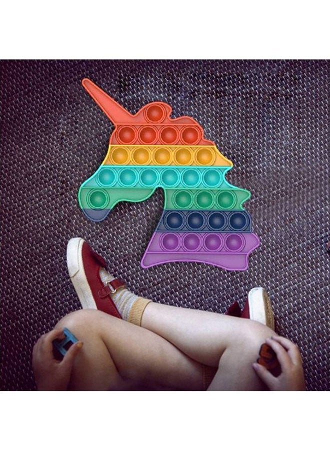 شو وو لعبة إسفنجية من السيليكون غير السام لتخفيف التوتر تعمل بالضغط لتخفيف التوتر 4.9x4.9بوصة - Image 3