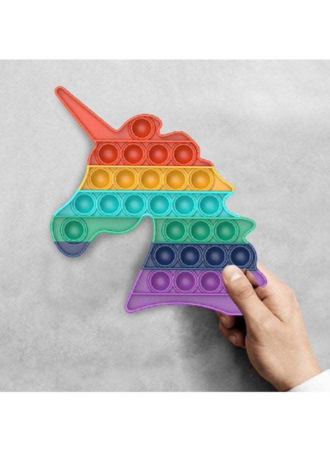 شو وو لعبة إسفنجية من السيليكون غير السام لتخفيف التوتر تعمل بالضغط لتخفيف التوتر 4.9x4.9بوصة - Image 4