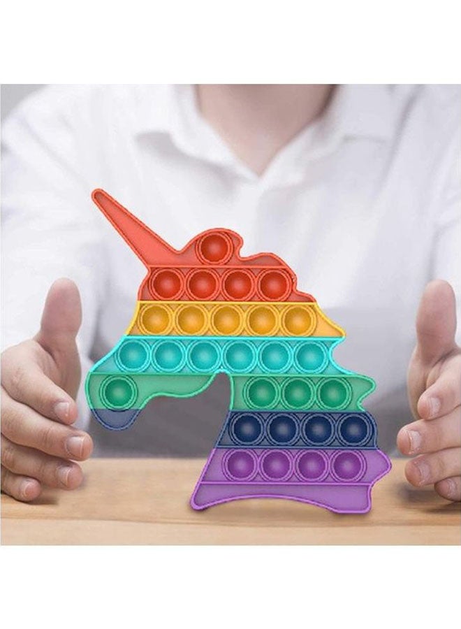 شو وو لعبة إسفنجية من السيليكون غير السام لتخفيف التوتر تعمل بالضغط لتخفيف التوتر 4.9x4.9بوصة - Image 5