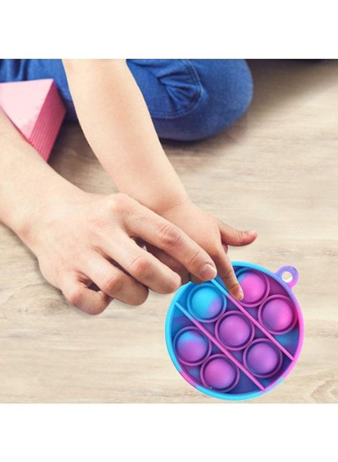 XiuWoo - Push Pop Bubble Sensory Stress Relief Non-Toxic And Tasteless Fidget Keychain Toy 6.5cm - Image 1