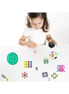 XiuWoo 29-Piece Simple Dimple Mini Bubble Sensory Lightweight High-Quality Fidget Toy Set  - Image 2