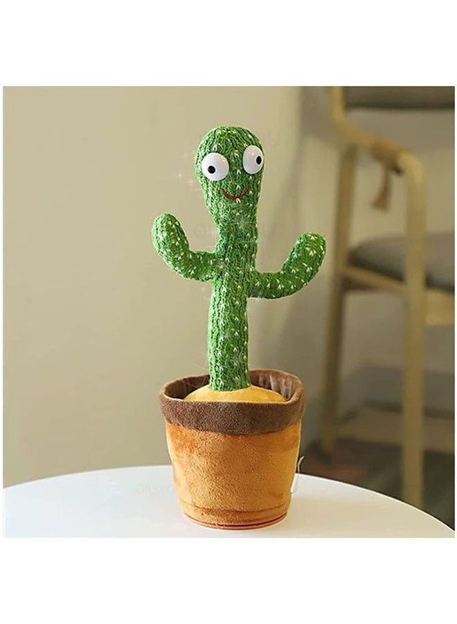XiuWoo - Electric Dancing, Singing, Recording Cactus Plush Toy With 60 English Songs For Kids - Image 1