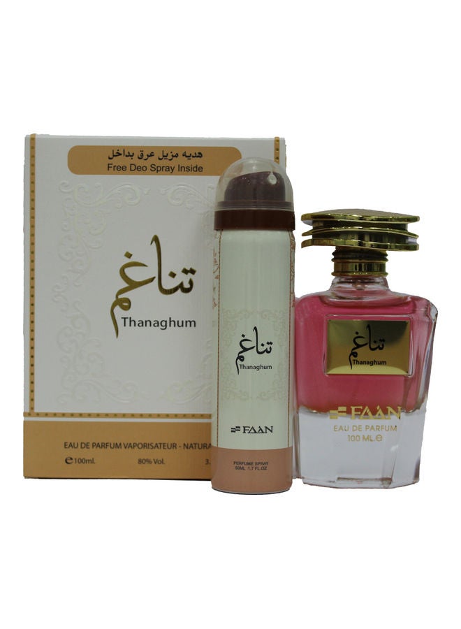 فاان بخاخ طبيعي ثاناغوم أو دي بارفان مع بخاخ ديو مجاني 6292626183647 100ملليلتر  - Image 2