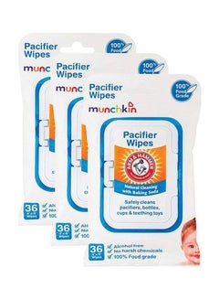 Munchkin Arm & Hammer Pacifier Wipes, 1 Pack, 36 Wipes