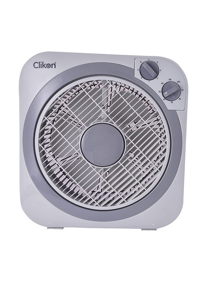 كليكون مروحة مربعة مقاس 10 بوصة CK2215 أبيض/رمادي - Image 2