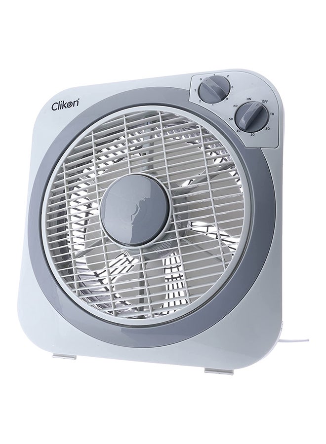 كليكون مروحة مربعة مقاس 10 بوصة CK2215 أبيض/رمادي - Image 3