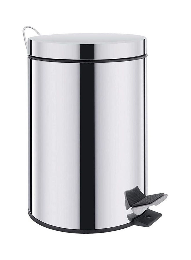 Turkish Stainless Steel Basket Silver 8Liters - Image 1