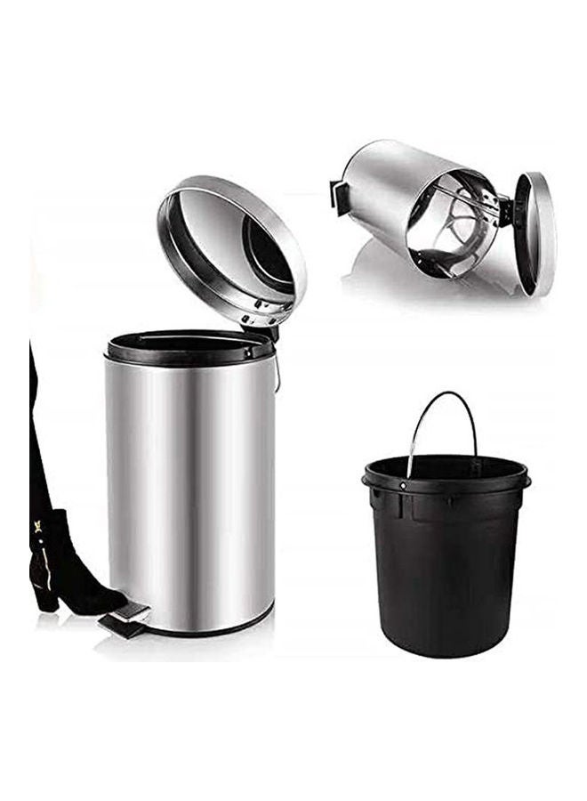 Turkish Stainless Steel Basket Silver 8Liters - Image 3