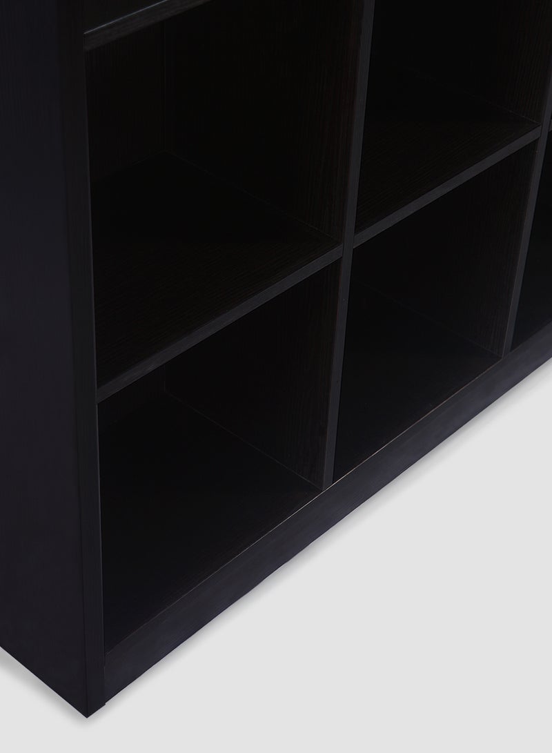 Switch - Book Shelf Storage Cabinet Rack Shelf Bookcase - Store Your Book Library In Black Arlo Cube Collection - Black 1119*281*1470mm - Image 1