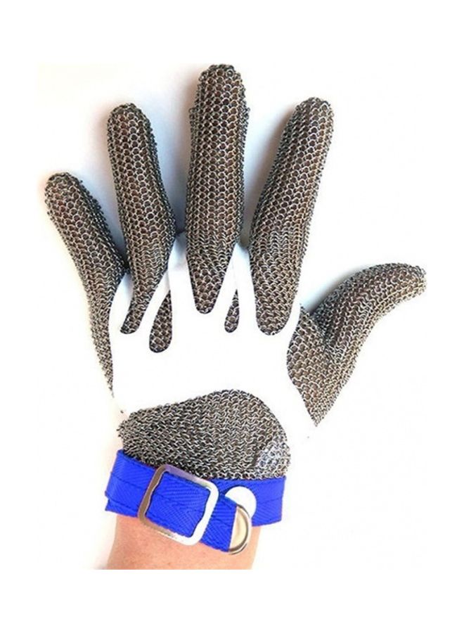 Empiral Five Finger Colorful Cuff Gloves Steel 10inch 