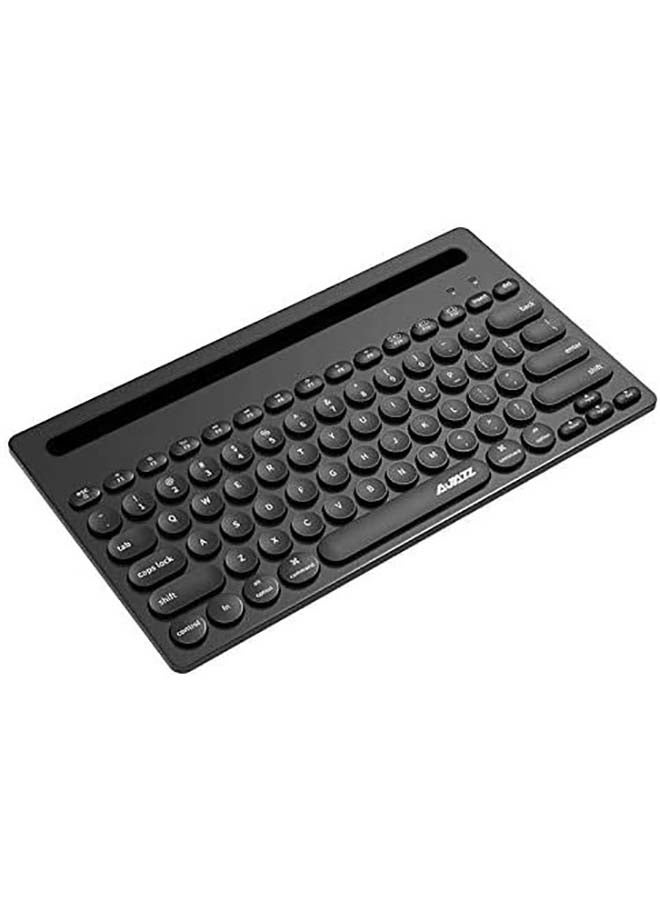 Ajazz 320I Bluetooth Keyboard 79 Keys USB Receiver 2.4G Wireless Technology Black  - Image 1