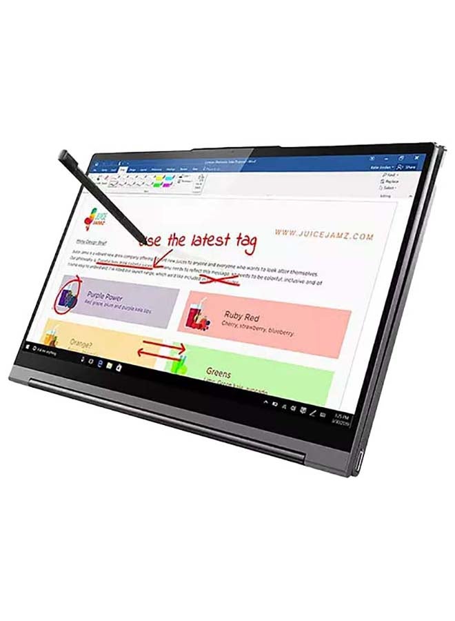 Lenovo - Yoga C940 Convertible 2 In 1 Laptop With 14-Inch Full HD Display, Core i7-1065G7 Processor/8GB RAM/1TB SSD/Intel Iris Plus Graphics/Windows 10 /International Version English Grey - Image 1
