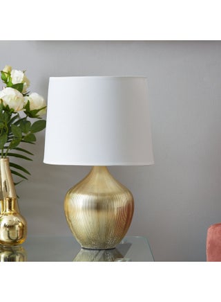 مصباح طاولة سيراميك من إيكون - 43 سم أبيض 43سم - v1633265079/N42558951A_1