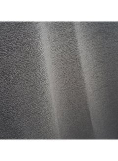 Home Box Atlanta Single Curtain With Eyelets Charcoal 140 x 240cm  - Image 3