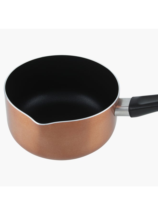 Home Box - Wilson Non-Stick Coating Sauce Pan With Handle Brown 27 x 15cm - Image 1