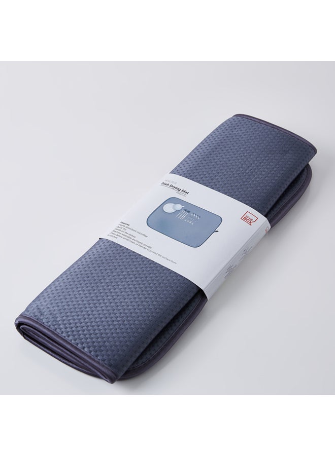 Home Box Walter Dish Drying Mat Grey 45 x 60cm  - Image 1
