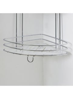 Home Box 3-Tier Anna Shower Caddy Silver 24x52cm  - Image 2